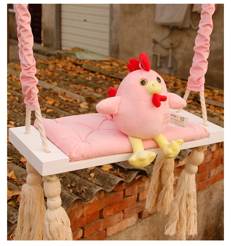 Детские деревянные качели для одного помещения и улицы, детские качели, украшение для детской комнаты