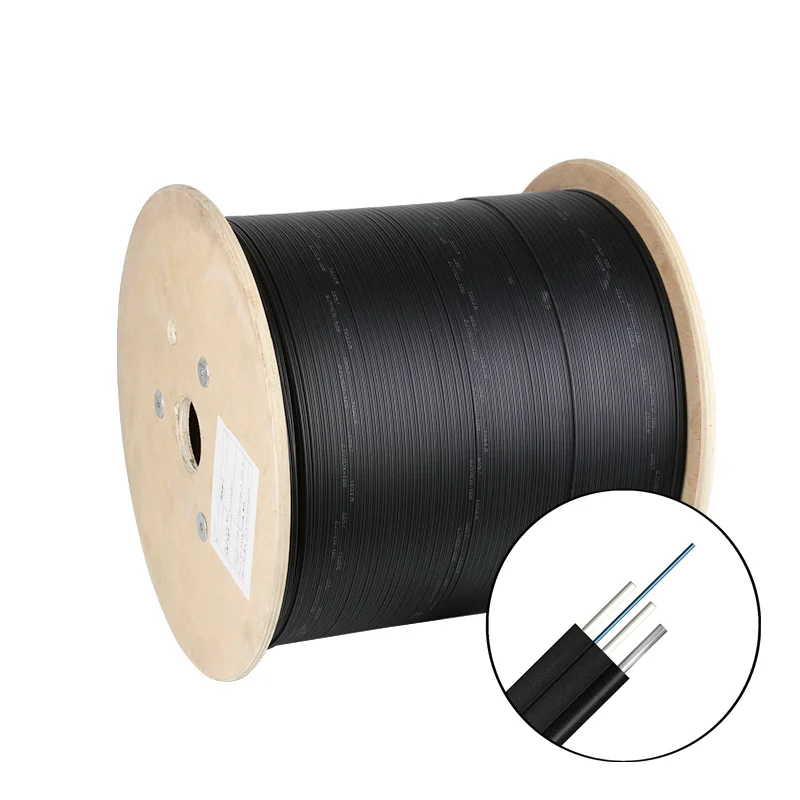 На открытом воздухе для детей 1, 2, 4 ядра Ftth кабель G657a2 волоконно-оптический кабель оптического волокна кабеля падения