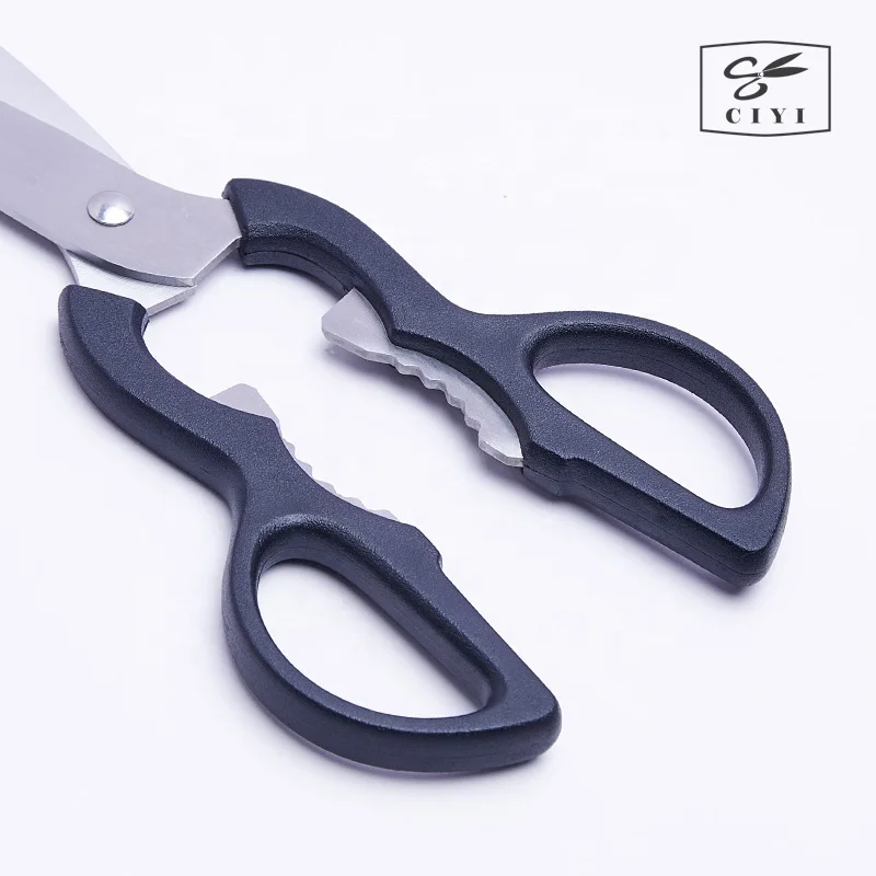 Safe Sharp Easy Storage Multi Purpose  Shears Stainless Steel Cook Scissors Meat Cutting for kitchen or household scissors