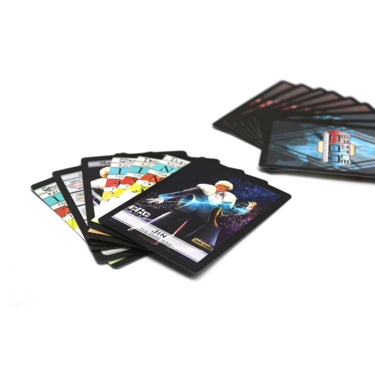 Custom printing a deck of cards maker Kids Yugioh Card Game OEM production supplier