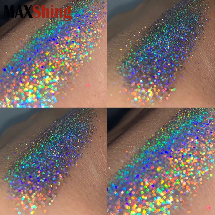Supply Customized Makeup Laser Luster Pigment Powder Wholesale Cosmetic Colorshift Holographic Pigment
