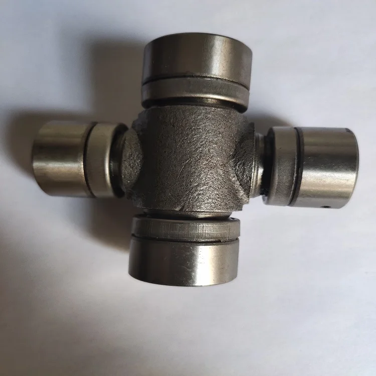 Steering Shaft Single U Joint Coupler Steering Adjustable Universal Joint Cross Bearing Cardan Joint Car Silver OEM Customized
