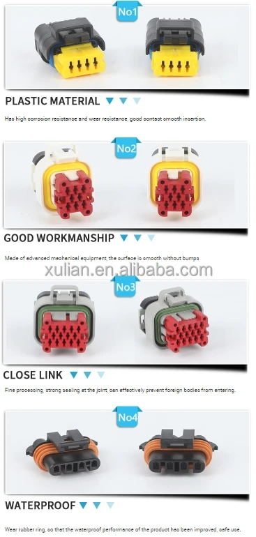 Manufacturers Teana Series 28 Pin Male Head Automotive Connectors Wire Connectors Car Audio Connector 1565380-1