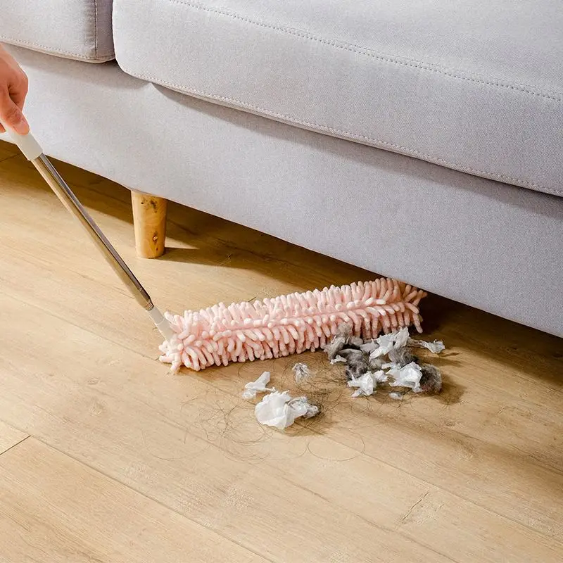 A3454  Lengthen Desktop Sweep Brush Chenille Gap Car Clean Dust Dusters Stretch Long Handle Cleaning Duster