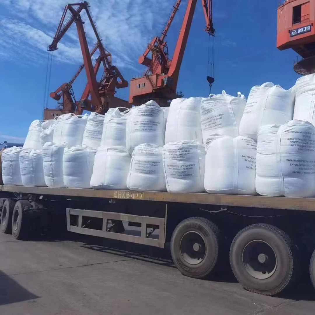 GGBS granulator High Quality Slag Powder S95 Ground Granulated Blast Furnace Slag exported to France,US,UK