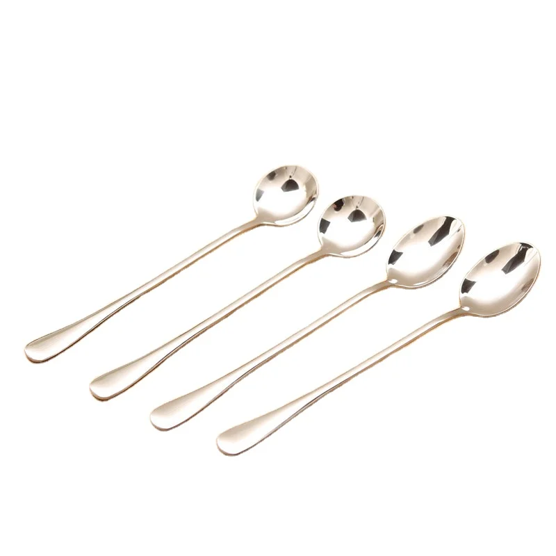 
Kitchen creative stainless steel spoon long handle spoon kitchen household spoon 