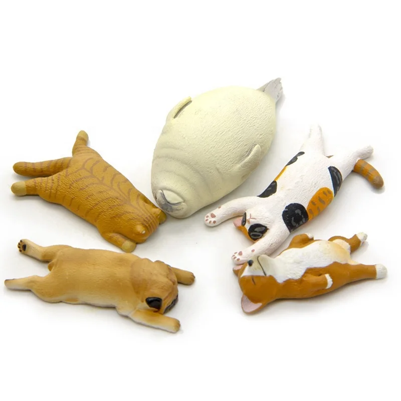 Mini Toy Action Figure Handicraft Ornaments Cake Topper Anime Resin Animal