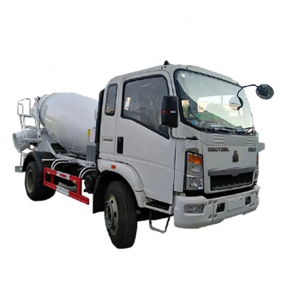  Бестселлер недорогая цена 4 кубических метра объемный sinotruk howo 4x2 смеситель легкий