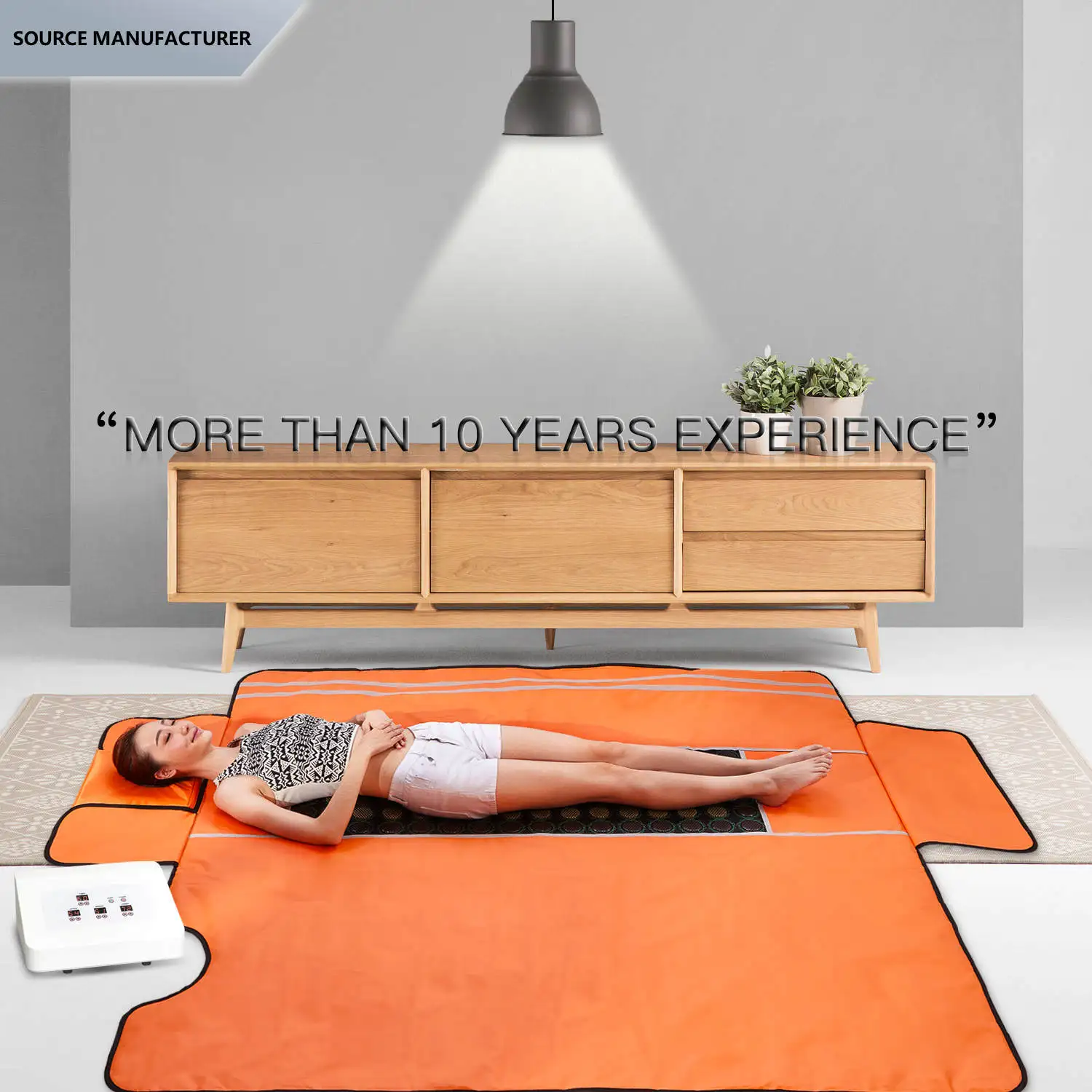 Household FIR Thermal Weight Loss Far Infrared Heated Sauna Blanket