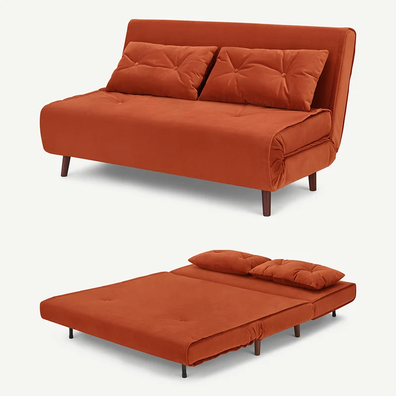living room furniture with storage pull out double single foldable fabric sofa bed