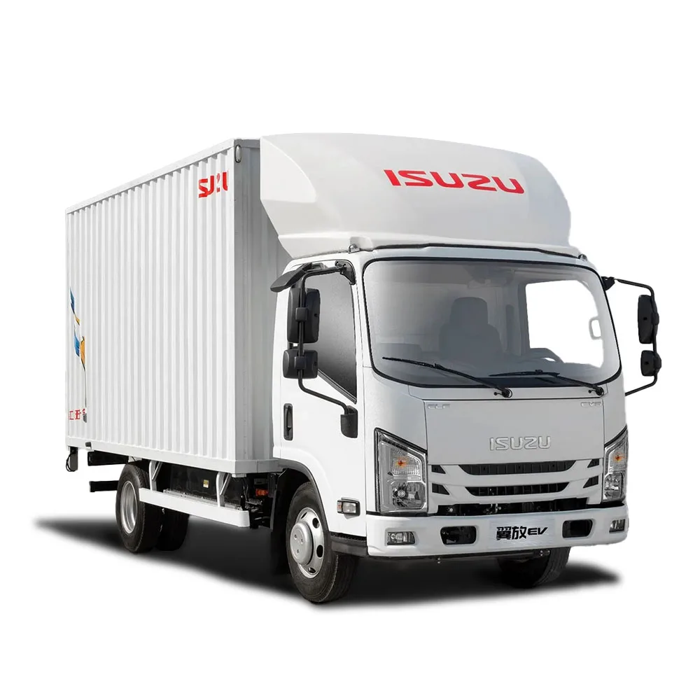 Wing Van Truck Isuzu Cargo Light Transportation In Store EV Van