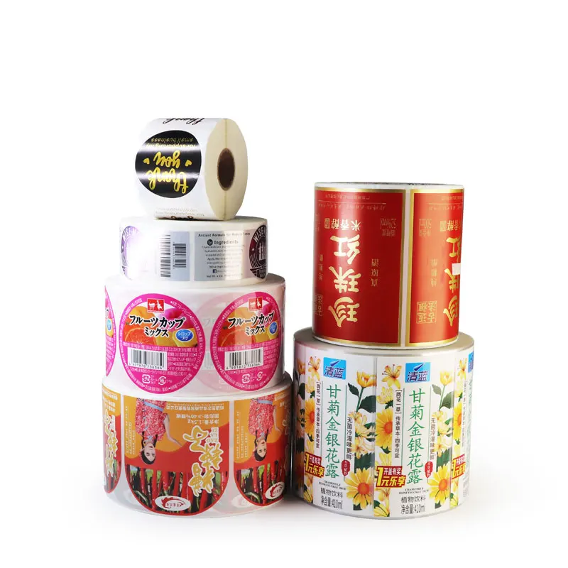 High Quality Women Clothes Labels Size Stickers Labels Waterproof Durable For Packaging