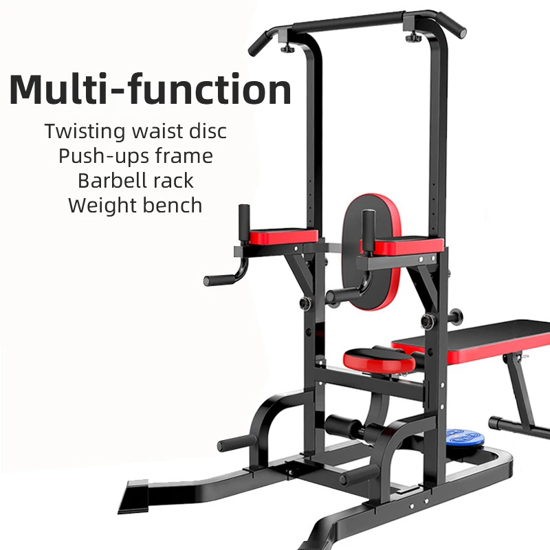 SD-302 Multi functional home gym body building equipment adjust the height to 226cm pull up bar station with bench
