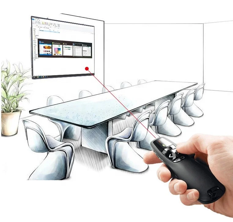 lazer Wireless remote red laser pointers pen presenter for USB remote control PPT presentation