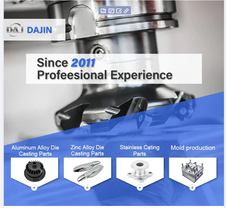 Machining Zinc Alloy Die Casting Aluminum Alloy Parts Die Casting Factory