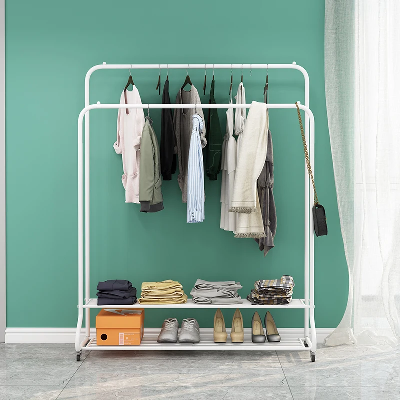 RTS 2021 Modern minimalist coat and hat rack with storage rack for bedroom