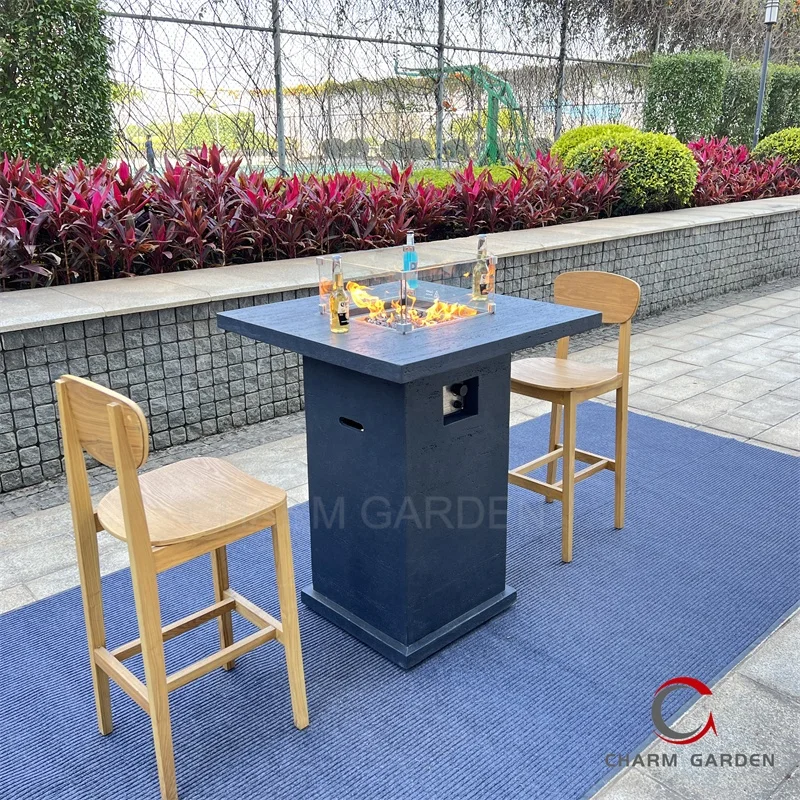 Concrete Table  Outdoor Decoration Bar Table Fire Pit