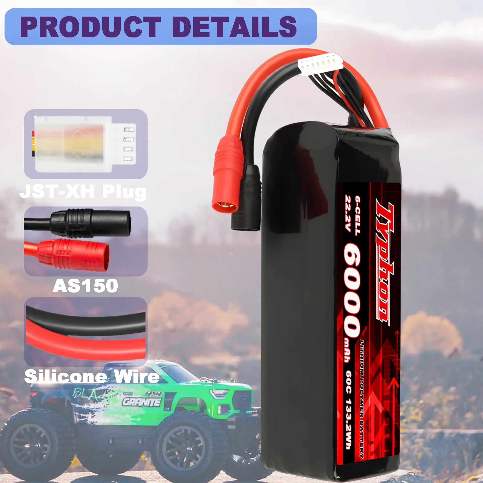 custom lipo battery 11.1v 5000mah 25c 100c 3s 2200mah 4s 22.2v 22ah 16000mah 12s 6000mah 6s high rate lipo battery for rc