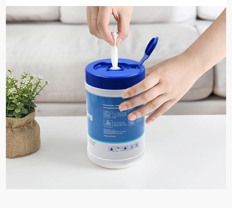 Wholesale Canister Wet Cleaning Wipes