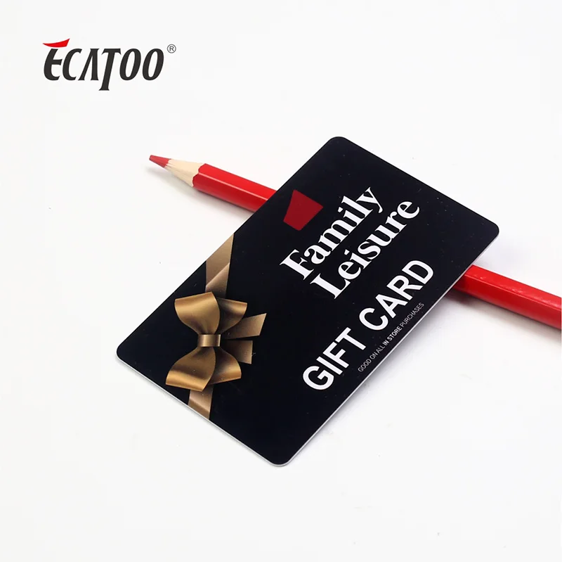 Plastic membership card with QR code or  Barcode  club vip card