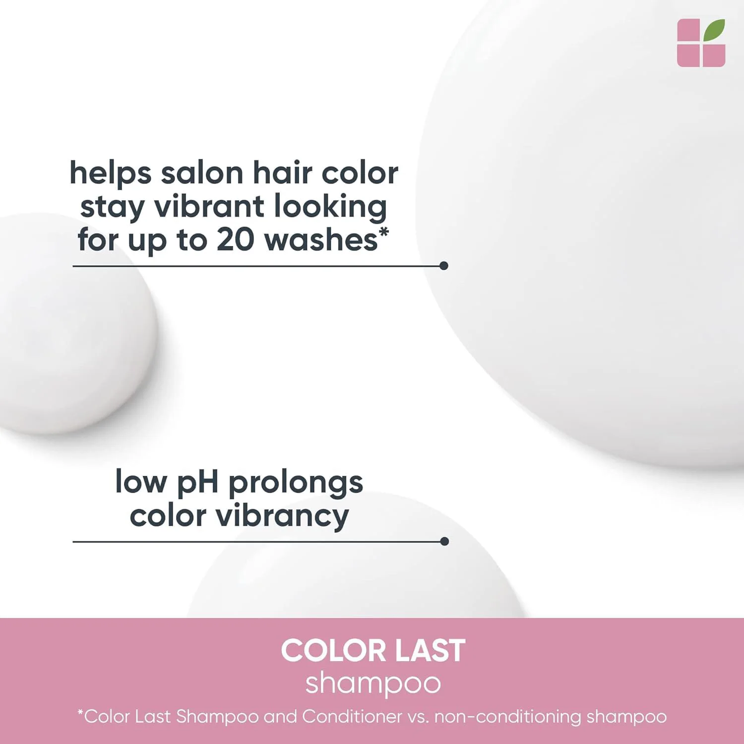 Helps Protect Hair & Maintain Vibrant Color For Color-Treated Hair Paraben & Silicone-Free Color Protecting Salon Shampoo