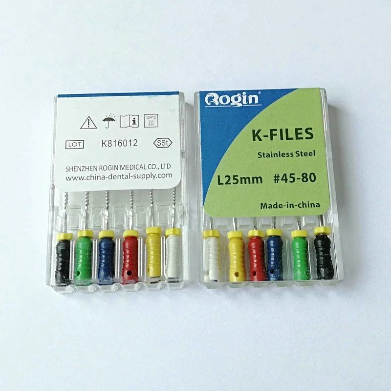 Dental Niti Files Stainless Steel K File REAMER Endodontic Files Dental Equipment