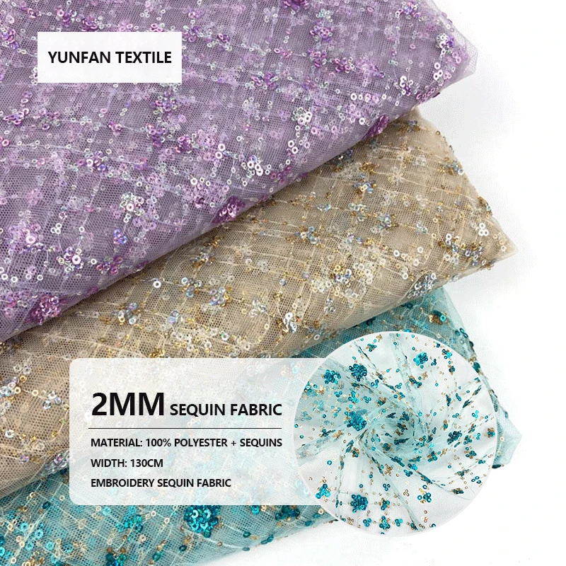 custom design lime green polyester rendas de tecido de lantejoulas bordadas embroidery sequin fabric lace sequin fabric