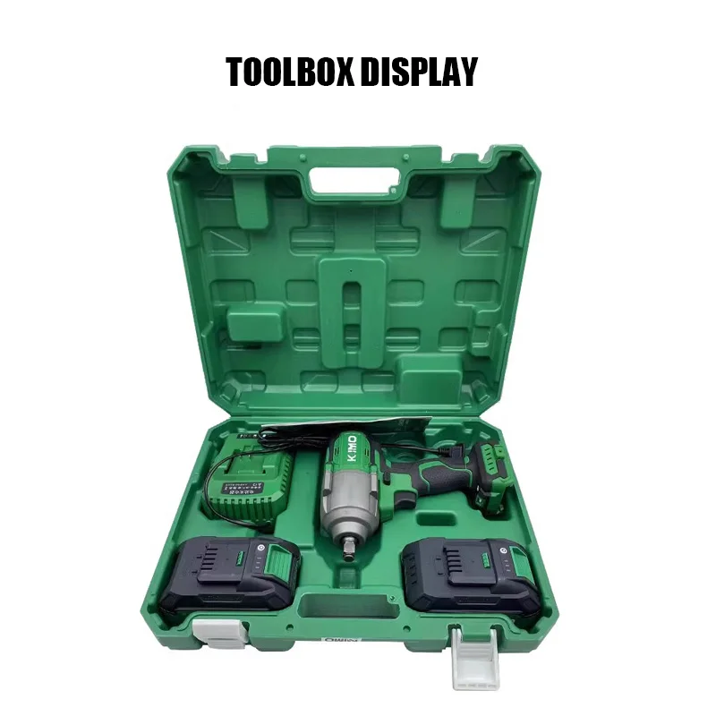 kimo 1/2 square head lithium brushless electric wrench 20V brushless variable speed impact wrench