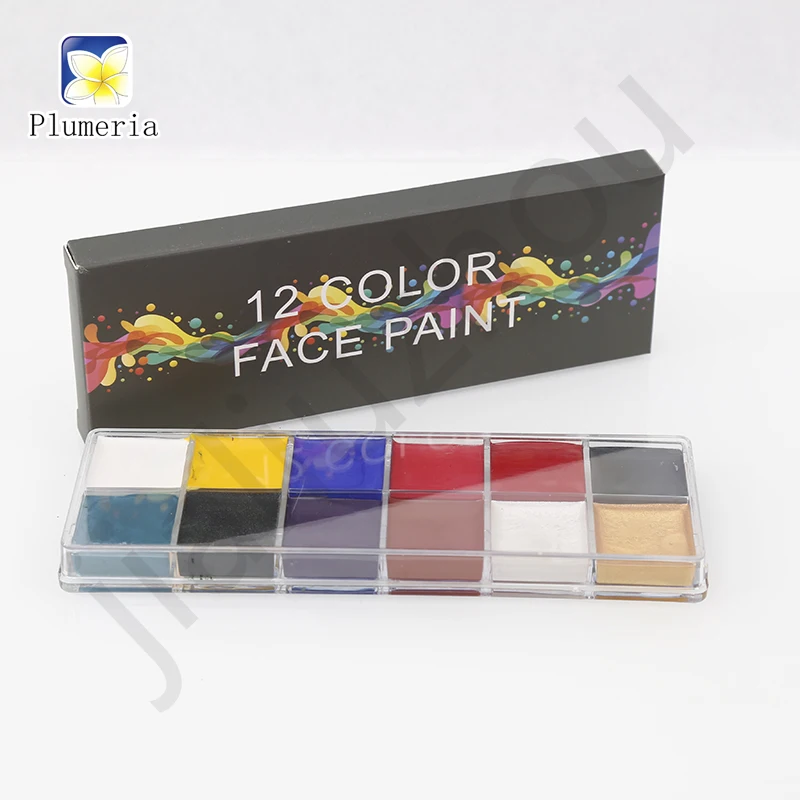 Wholesale 12 Colors face Paint Oil Based Set body Painting Body Art