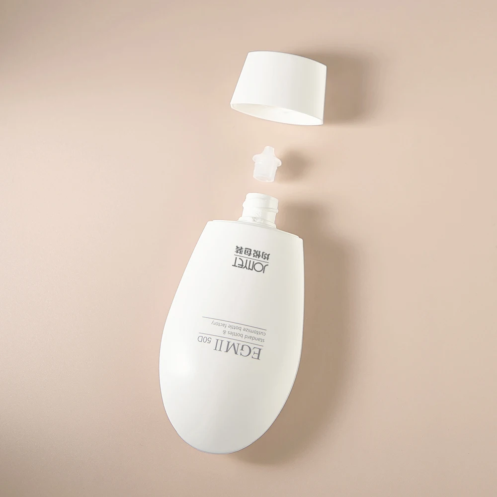 Белая бутылка для крема лица 30 мл 50