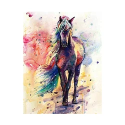 Wholesale 5D DIY Round Square Drill Horse Diamond Art Painting Kits For Adults Kids Free Sample