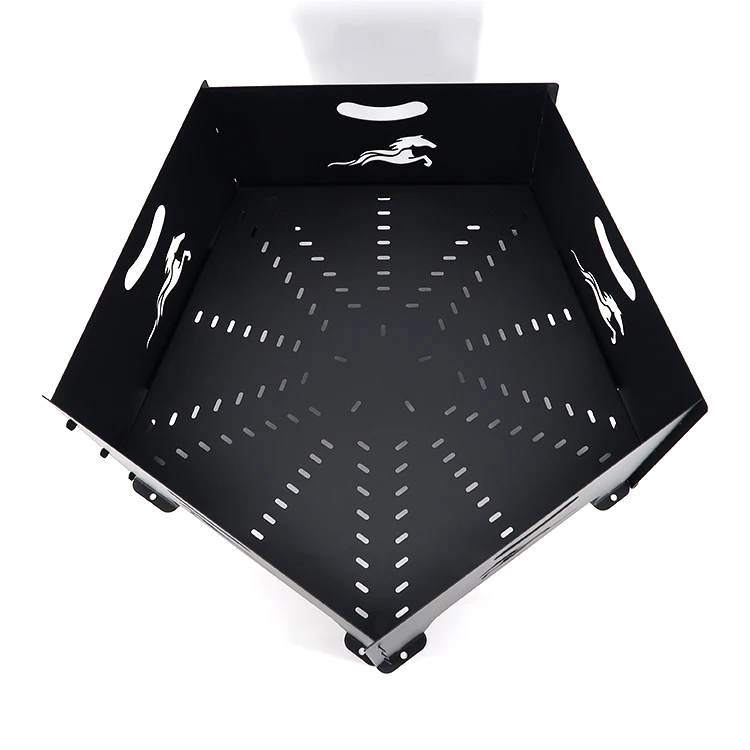 Portable Outdoor Firewood Stove High Carbon Steel fire pit patio heating tools HR-HK-008