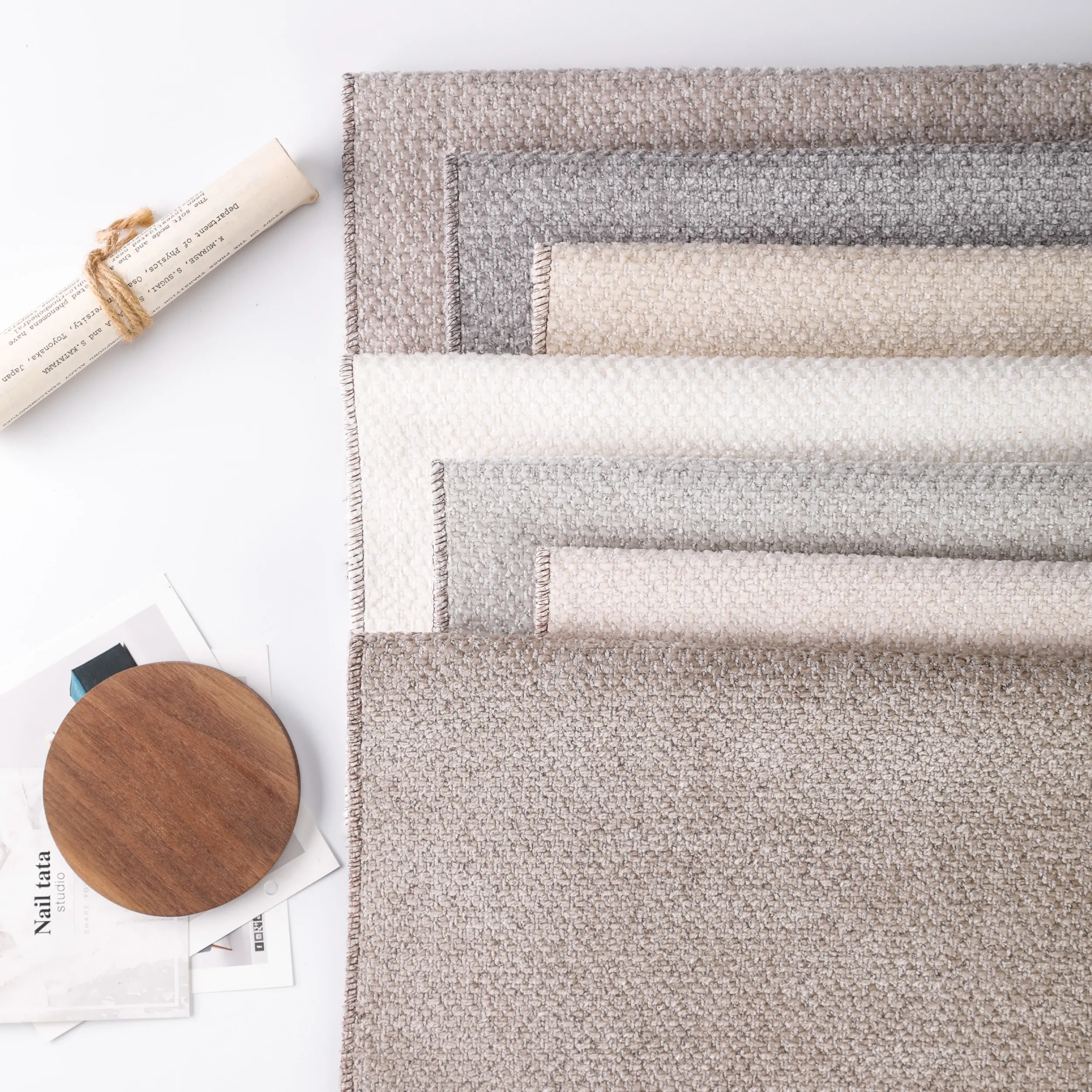 New chenille design fabric for sofa set couch loveseat furniture or living room