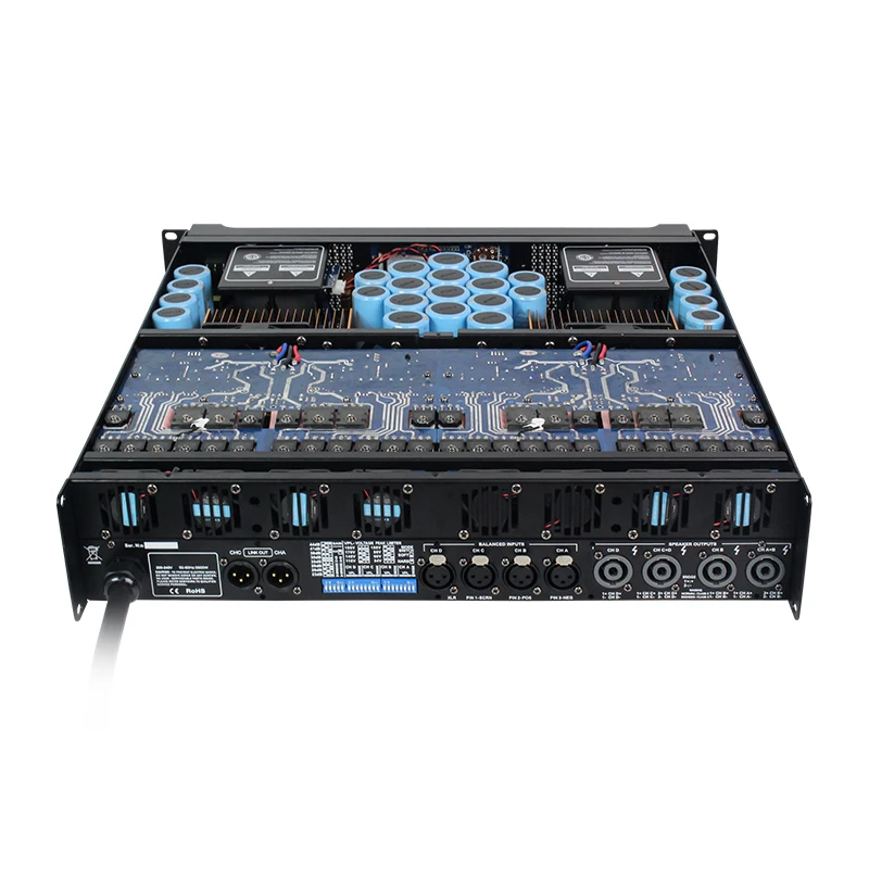 DS-20Q amplifier 5000 watt speakers audio system sound amplificadores