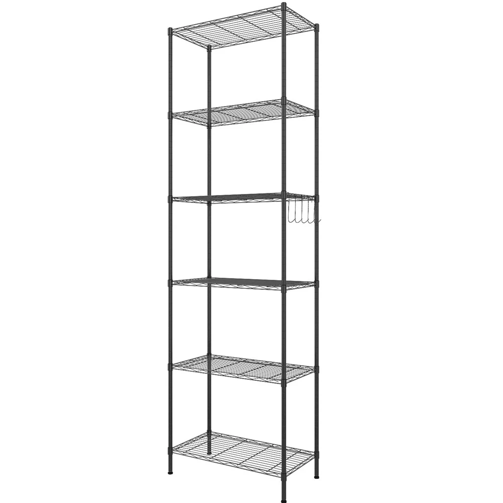 FREE SAMPLE Heavy Duty Metal Shelving Wire Shelf with Leveling Feet Adjustable Utility Garage Kitchen Wire Shelving Units