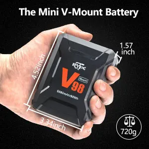 BP-190W BP190W BP-190 V-mount V-lock Battery for Sony HDW-800P PDW-850 DSR-250P 600P 650P Camera Rechargeable Battery