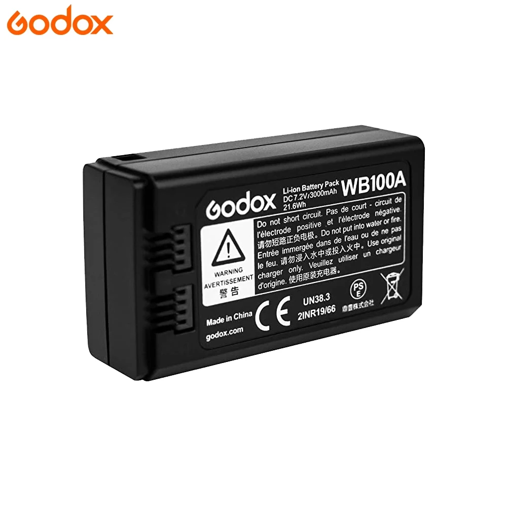 GODOX WB100 Original Battery for AD100pro Flash Light Godox accessory WB100 Battery for AD100pro AD100 pro Pocket Flash