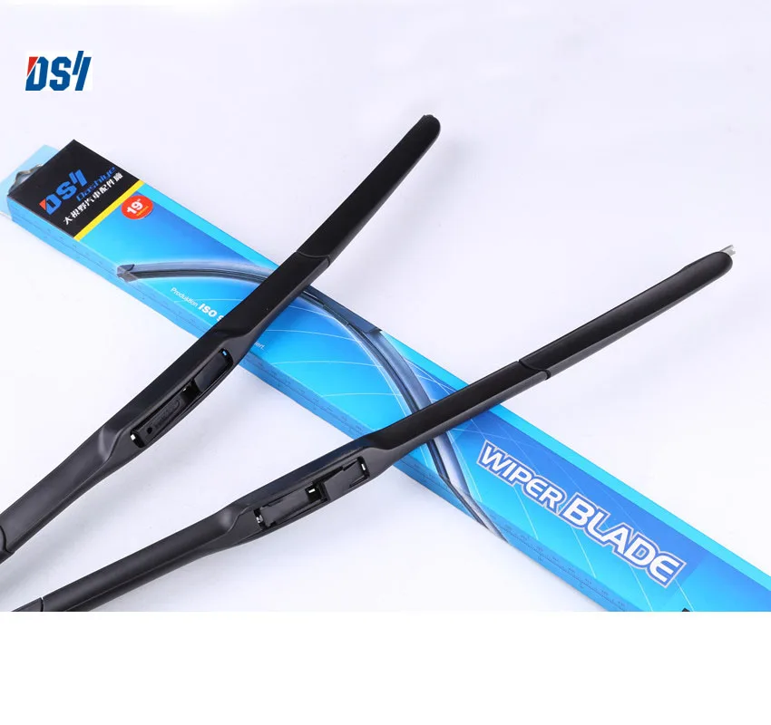 Japanese DSY B11 Factory Universal car windshield normal rubber wipers adapter universal frameless windscreen hybrid wiper
