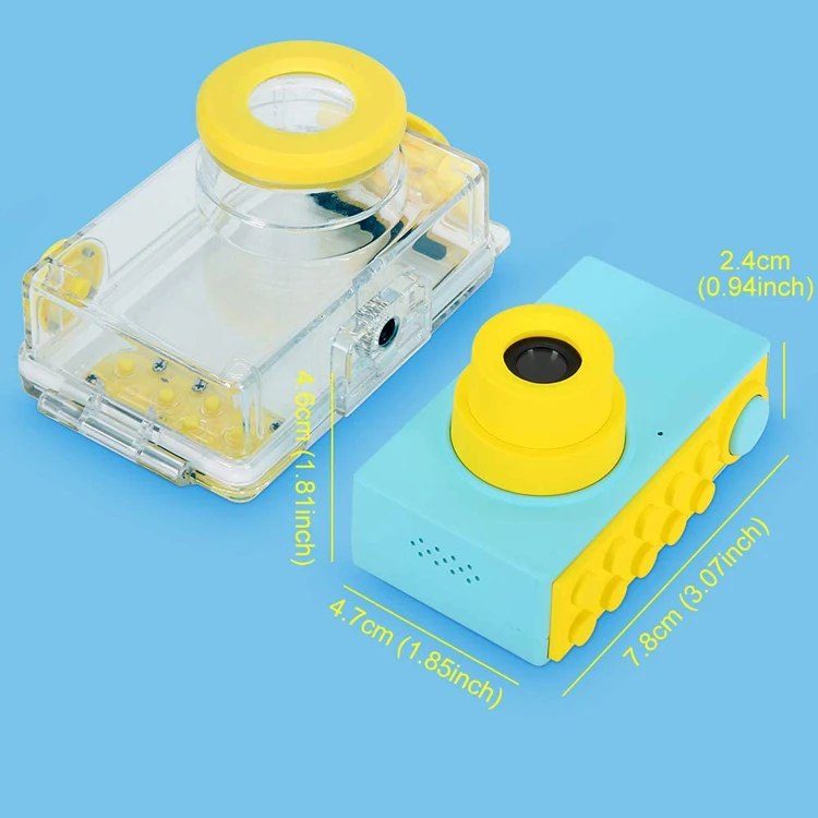 New Gift Toys Educational Photography Gifts The Mini Hd Camera For Children With Waterproof Case Underwater Kids Real Cameras
