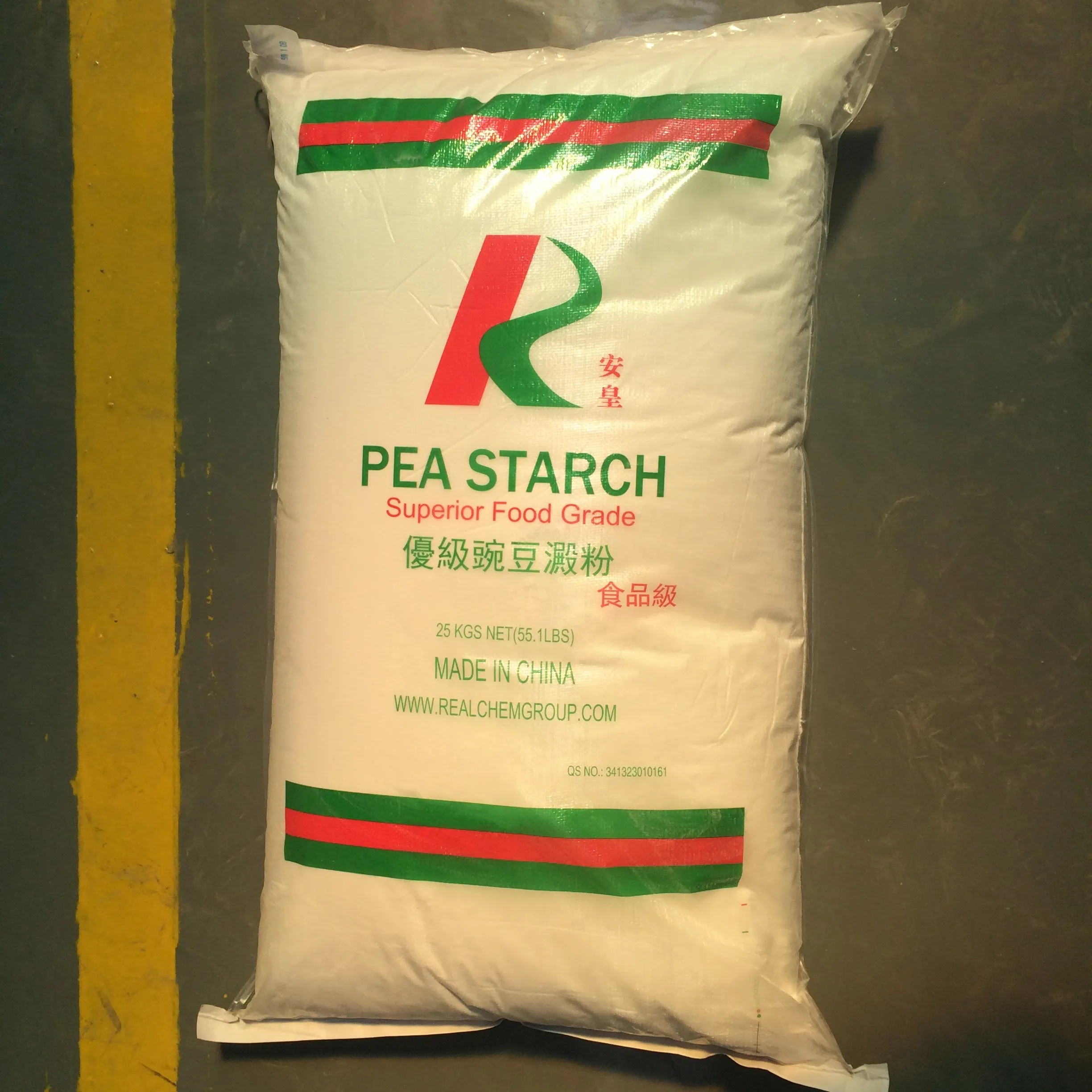 Пищевой органический крахмал из белого порошка