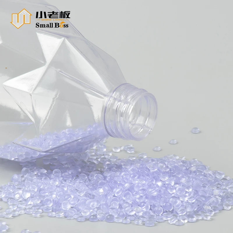Образец доступного пластикового сырья китайский производитель качественные ПВХ гранулы для выдувного