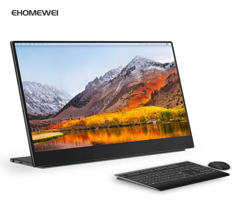 15.6' External Portable Monitor for Laptop, FHD 1080P Travel Computer Monitor, USB-C Second Gaming Mobile Monitor