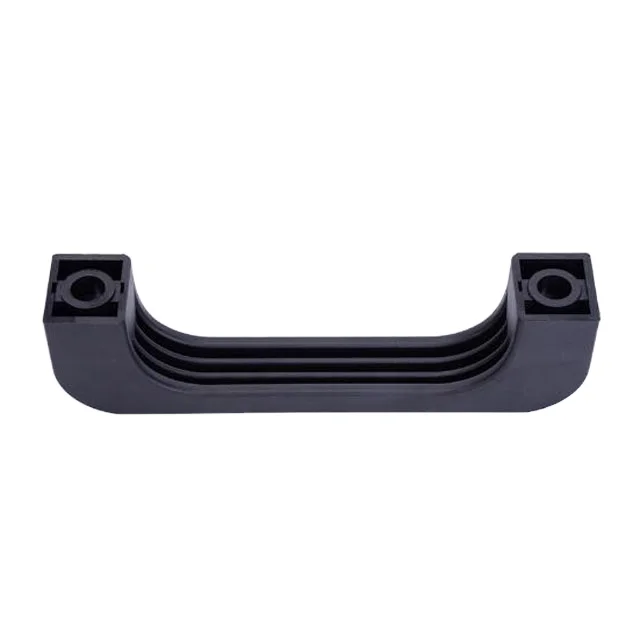Strong Nylon 160mm Square Door Handle Industrial Black Plastic Hinge for Outdoor and Kitchen Use
