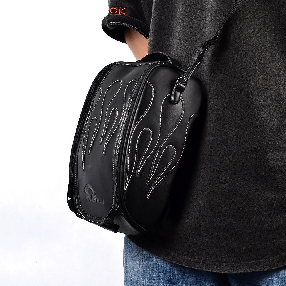 hard shell waterproof  riding motorcycle backpack for portable motorcycle waterproof fuel tank bags