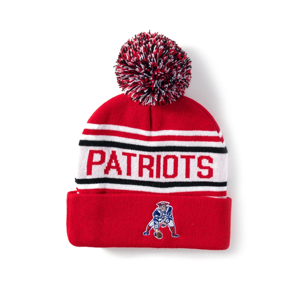 Custom Merino Wool Faux Fur Pom Pom hats,  Cable Knit Wool Luxury Designer Winter Hats for Woman Unisex warmly Pompom Beanies