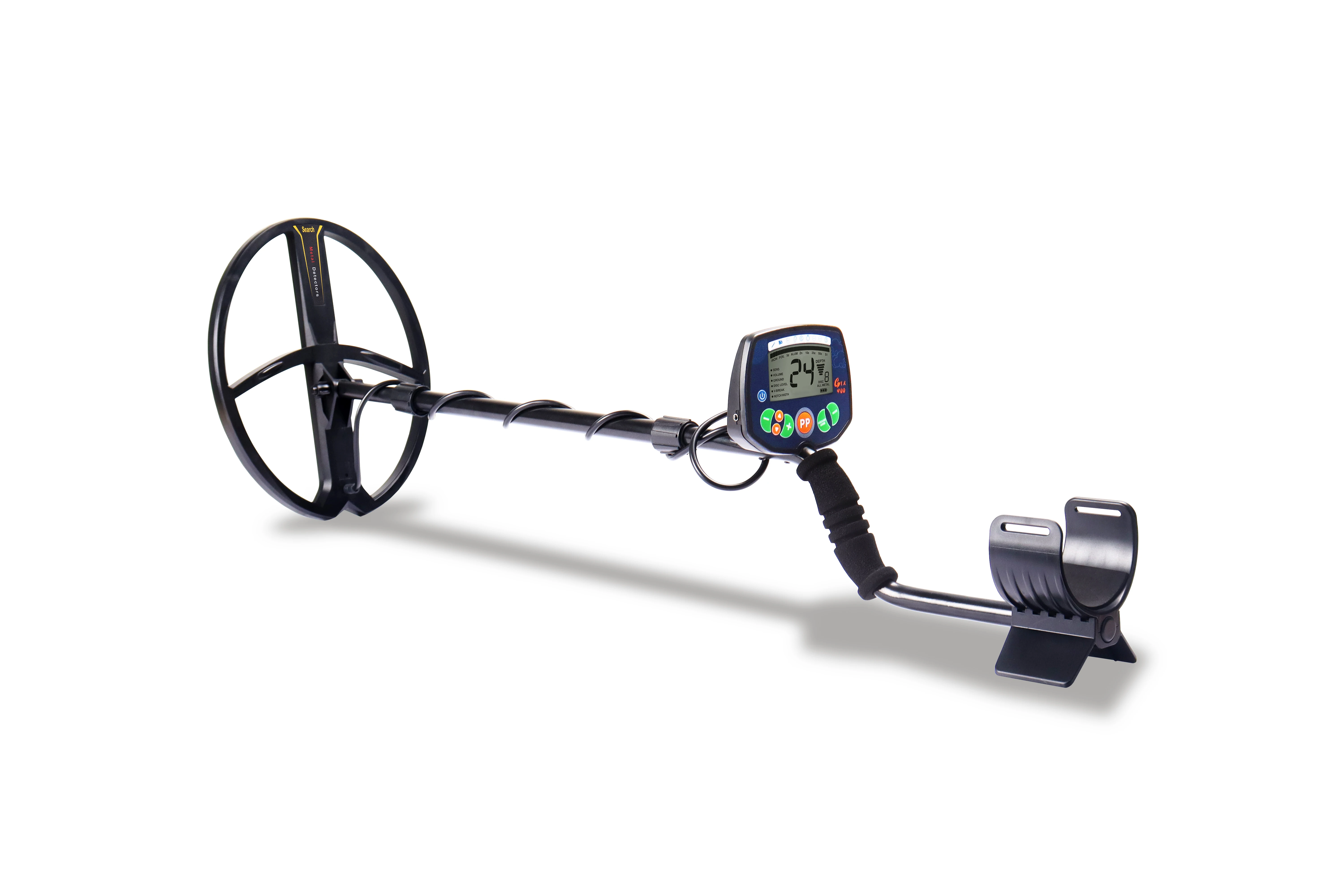 Metal Detector for Adults Professional Waterproof Large LCD Display 6 Types Metal detectors for Gold and Sliver Rings