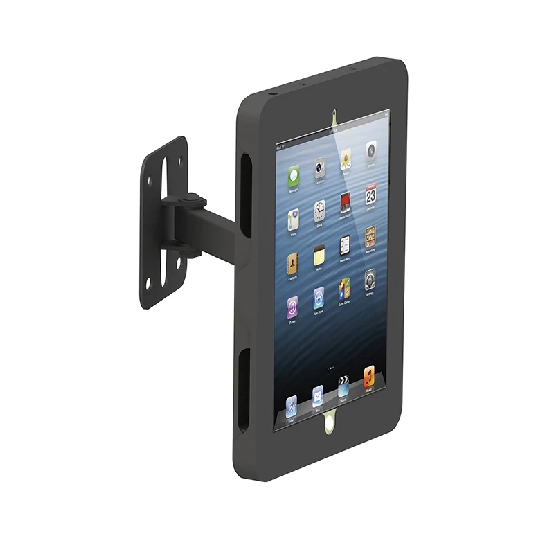 Настенная наклонная Подставка для планшета с противоугонным замком для держателя планшета iPad