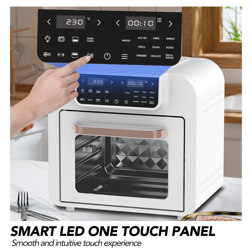 16L Multipurpose Horno Freidora de Aire For Healthy Fried Food Electric Smart Air Fryer Oven