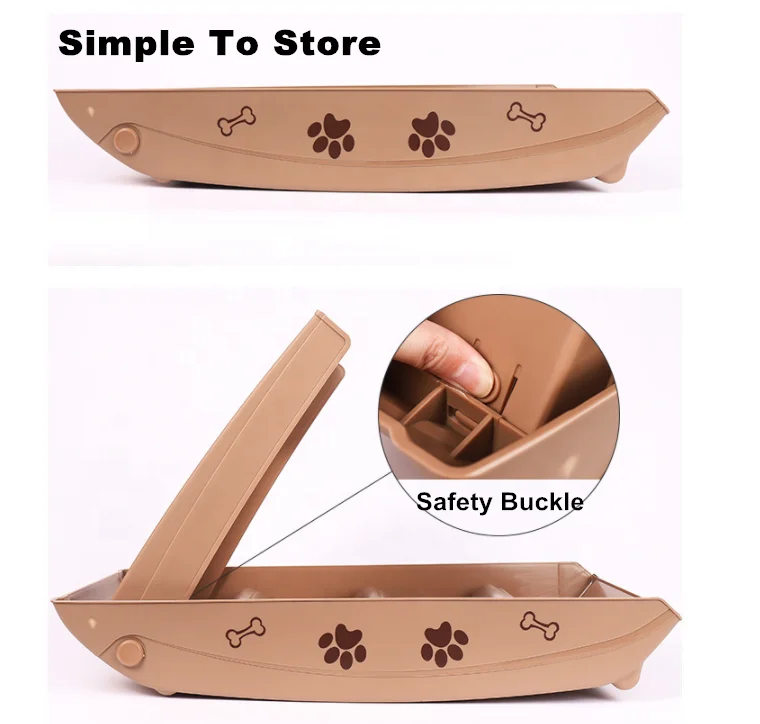 Переносная пластиковая лестница для собак и кошек нескользящая Складная рампа подъема по лестнице