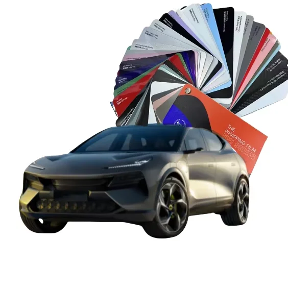 2024 Hot Sale Satin Chrome Car Color Change Vinyl Wrap Car Sticker Tpu  PPF paint protection film For Car Body